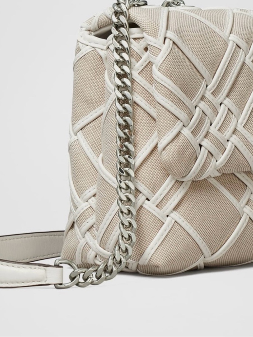 Tory Burch Kira Woven Canvas Convertible Shoulder Crossbody Bag. NWT $699 - Picture 12 of 12